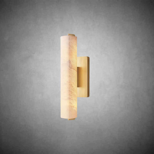 Audubom Alabaster Single Sconce