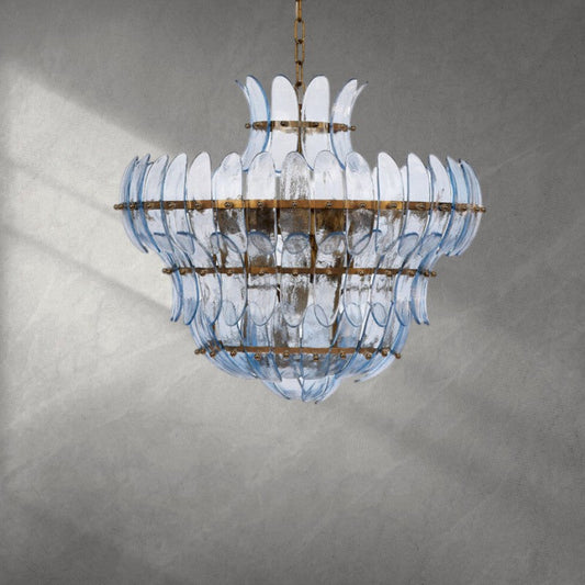 Arcade 10-Light Blown Glass Chandelier